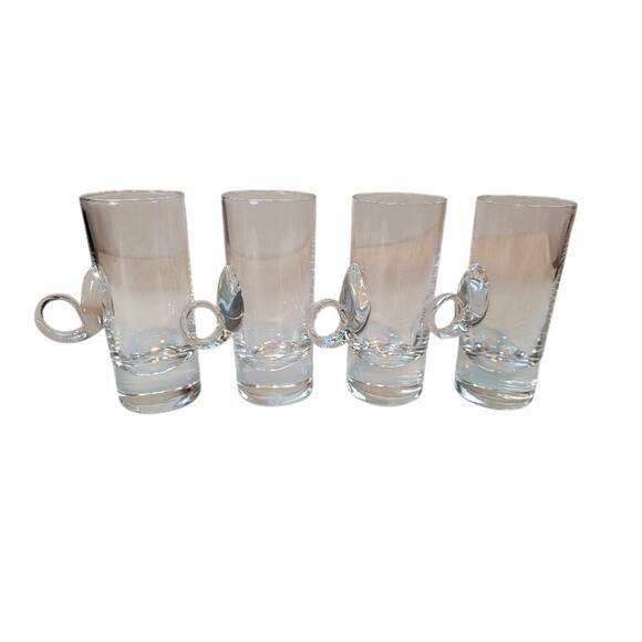 Vintage Lenox Irish Coffee Glasses Set of 4 MCM 1970s - Picture 3 of 12